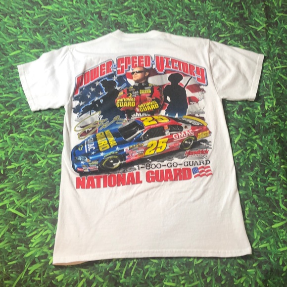 usa Other - Vintage National Guard Nascar T-Shirt Army USA